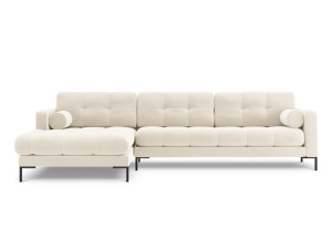 COLTAR CONFORTABIL 293CM, TAPITERIE DIN CATIFEA, BEIGE BLU 22, STANGA, STIL MODERN, ARTIM GROUP SELECTION - Img 3