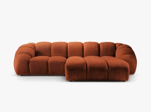 COLTAR DIANA, DREAPTA, 3 LOCURI, 294 CM, DIVERSE CULORI SI MATERIALE, DESIGN DEOSEBIT - Img 2