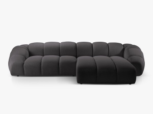 COLTAR DIANA, DREAPTA, 4 LOCURI, 334 CM, DIVERSE CULORI SI MATERIALE, DESIGN DEOSEBIT - Img 10