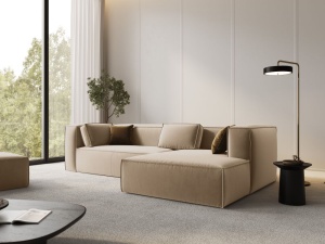 COLTAR DREAPTA 282CM, VERBENA 4 LOCURI, DIVERSE CULORI, MATERIAL CATIFEA, ARTIM GROUP COLLECTION - Img 3