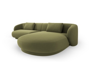 COLTAR DREAPTA 289CM, LINDEN 4 LOCURI, DIVERSE CULORI, MATERIAL CATIFEA, ARTIM GROUP COLLECTION - Img 11
