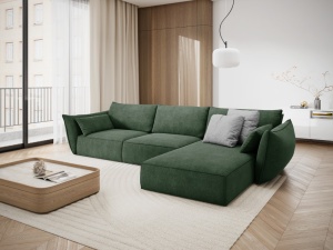 COLTAR ELEGANT DREAPTA 308CM, VANDA 4 LOCURI, DIVERSE CULORI, MATERIAL TEXTIL CHENILLE, ARTIM GROUP COLLECTION - Img 11