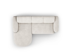 COLTAR ELEGANT STANGA 250CM, JASMIN 4 LOCURI, DIVERSE CULORI, MATERIAL TEXTIL BOUCLE, ARTIM GROUP COLLECTION - Img 6