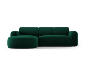 COLTAR ELEGANT STANGA 250CM, JASMIN 4 LOCURI, DIVERSE CULORI, MATERIAL CATIFEA, ARTIM GROUP COLLECTION - Img 10