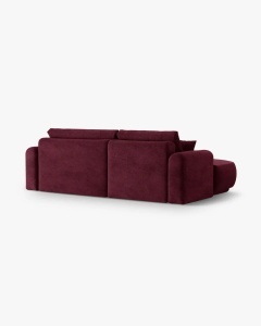 COLTAR EXTENSIBIL ELLA, PE STANGA, VISINIU, 271X174 CM, TAPITAT CU TAPITERIE DIN TEXTIL STRUCTURAT SORELLA, MICADONI - Img 3