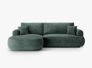 COLTAR EXTENSIBIL ELLA, STANGA, CU SPATIU DE DEPOZITARE, 5 LOCURI, 271 CM, DIVERSE CULORI SI MATERIALE, DESIGN DEOSEBIT - Img 5