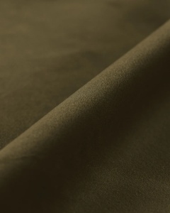 COLTAR EXTENSIBIL VICTOR, PE DREAPTA, MELANJ VERDE MUSCHI, 246X148 CM, TAPITAT CU TAPITERIE DIN TEXTIL CATIFEA PARIS, MICADONI - Img 4