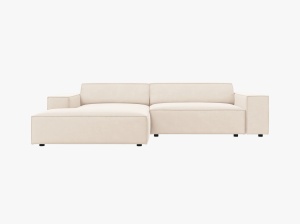 COLTAR JODIE, STANGA, 3 LOCURI, 224 CM, DIVERSE CULORI SI MATERIALE, DESIGN DEOSEBIT - Img 4