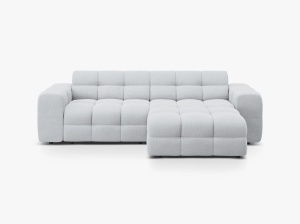 COLTAR KENDAL, DREAPTA, 4 LOCURI, 256 CM, DIVERSE CULORI SI MATERIALE, DESIGN DEOSEBIT - Img 10