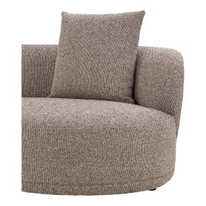 COLTAR KINGSTON 294CM, DIN LEMN SI TEXTIL, CULOARE MARO, HOUSE NORDIC - Img 5