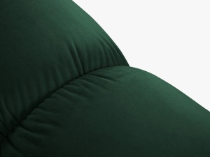 COLTAR MODULAR BELLIS, STANGA, 3 LOCURI, 285 CM, VERDE 38, TAPITERIE DIN CATIFEA, DESIGN DEOSEBIT - Img 7