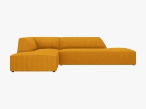 COLTAR MODULAR RUBY, STANGA, 4 LOCURI, 273 CM, DIVERSE CULORI SI MATERIALE, DESIGN DEOSEBIT - Img 5