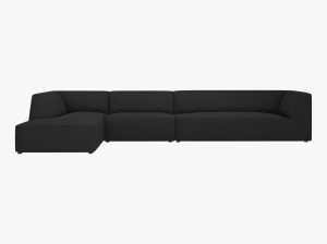 COLTAR MODULAR RUBY, STANGA, 5 LOCURI, 366 CM, DIVERSE CULORI SI MATERIALE, DESIGN DEOSEBIT - Img 16