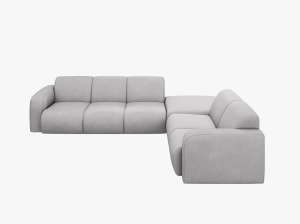 COLTAR MOLINO, DREAPTA, 6 LOCURI, 315 CM, DIVERSE CULORI SI MATERIALE, DESIGN DEOSEBIT - Img 3