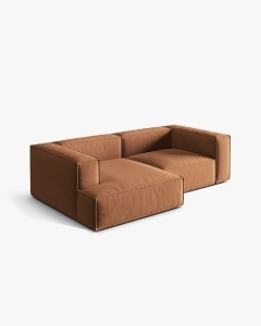 COLTAR NURIA, PE DREAPTA, MIERE, 252X147 CM, TAPITAT CU TAPITERIE DIN TEXTIL CATIFEA PARIS, MICADONI - Img 3