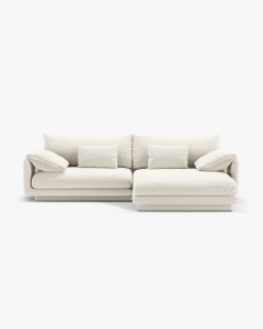 COLTAR PE DREAPTA TORINO, 250X170, FILDES, CU TAPITERIE DIN TEXTIL STRUCTURAT WIND, MICADONI