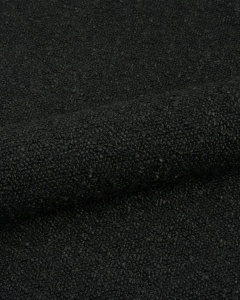 COLTAR PE STANGA JODIE, CU 7 LOCURI, 361X258 CM, ADANCIME SCAUN 62 CM, NEGRU, TAPITAT CU TAPITERIE DIN TEXTIL STRUCTURAT MEGAN, MICADONI - Img 4