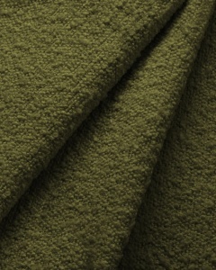 COLTAR SIMETRIC KATE, VERDE MASLINIU INCHIS, 252X252 CM, TAPITAT CU TAPITERIE DIN TEXTIL BOUCLE BALLO, MICADONI - Img 3