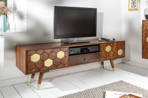 COMODA TV 140CM, MYSTIC, DIN LEMN SALCAM, STIL RETRO, ARTIM GROUP SELECTION - Img 2
