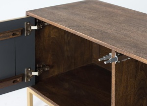 COMODA TV 145CM, LEMN DE MANGO SI METAL, GINER Y COLOMER - Img 5