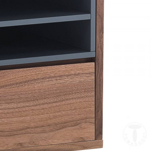 COMODA TV 152CM, PIET, COD 3641, STIL MODERN, REALIZATA DIN MDF SI SUPORT DE METAL - Img 4