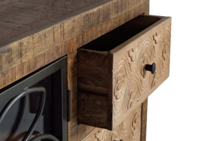 COMODA TV LIVING, GINER 1282, DIN LEMN DE MANGO SI METAL, ARTIM GROUP SELECTION - Img 5