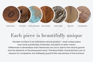 COMODA TV ORGANIKO 160CM, REALIZATA DIN LEMN MASIV DE TRANDAFIR, CULOARE MARO, INVICTA INTERIOR - Img 10