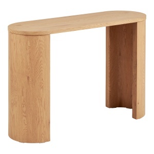 CONSOLA BIBIONE 114CM, DIN LEMN, CULOARE NATUR, HOUSE NORDIC - Img 3