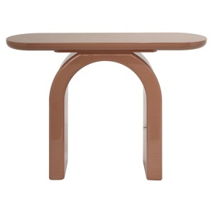 CONSOLA, KOURTNEY 120CM, REALIZATA DIN MDF, CULOARE CAPPUCCINO, DESIGN DEOSEBIT, RICHMOND INTERIORS - Img 2