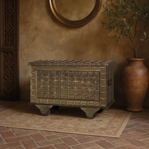 CUFAR DIN LEMN 116CM, LEMN DE MANGO SI METAL, ARTIM GROUP SELECTION