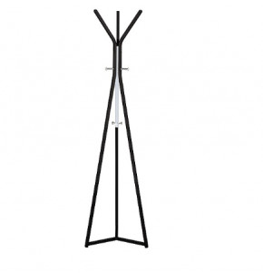 CUIER DE HAINE HERON, 175 CM, NEGRU, DIN METAL, STIL MODERN