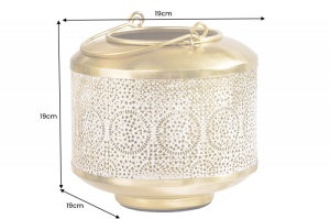 DECORATIUNE DE ILUMINAT, ORIENT 25CM, AURIU, METAL, REALIZATA MANUAL, ARTIM GROUP SELECTION - Img 7