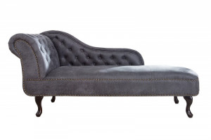 DIVAN DE LUX DESIGN ENGLEZESC, CHESTERFIELD GRI 170CM, ARTIM GROUP SELECTION - Img 5
