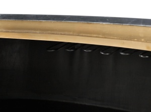 DULAP BAR LIVING SAMBHAL 145CM, REALIZAT DIN LEMN DE MANGO SI BLAT DIN MARMURA, CULOARE BRONZ/NEGRU, GINER Y COLOMER - Img 6
