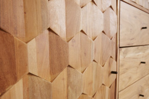 DULAP/BUFET LEMN MASIV, 140CM DIN LEMN ACACIA, DESIGN RETRO, ARTIM GROUP SELECTION - Img 4
