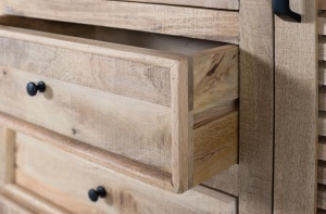 DULAP LIVING, 160CM, LEMN DE MANGO, CULORE NATUR, DESIGN RUSTIC, ARTIM GROUP SELECTION - Img 5
