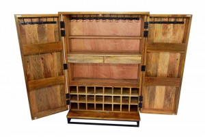 DULAP/ORGANIZATOR DIN LEMN, SCORPION, 140CM, DIN LEMN MANGO, ARTIM GROUP SELECTION - Img 3