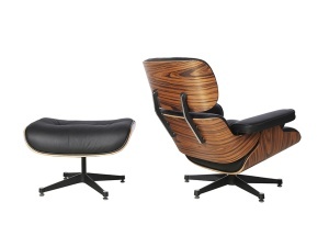 EAMES, FORMAT DIN FOTOLIU+ TABURET, PIELE, FURNIR CURBAT SI METAL, DESIGN MODERN, SCHULLER - Img 7
