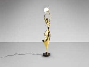FIGURINA DECORATIVA( VEIOZA) CU LED, EL ARBOL, 84CM, FIBRA DE STICLA, RASINA SI LED, DESIGN MODERN - Img 6