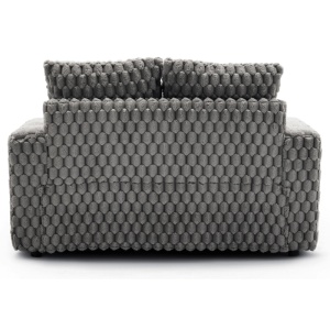 FOTOLIU CONFORTABIL, ARTIM MEBLE, REALIZAT DIN MATERIAL TEXTIL PLUS GRI SI LEMN, STIL MODERN - Img 8