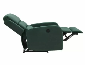 FOTOLIU CONFORTABIL PEGAZ, VERDE BLUVEL 78, TAPITERIE DIN CATIFEA, CU FUNCTIE DE RABATARE, STIL MODERN - Img 3