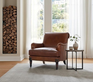 FOTOLIU DEOSEBIT DIN PIELE, CHESTERFIELD, COD 10005, CULOARE MARO, ARTIM GROUP SELECTION