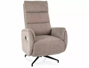 FOTOLIU ELECTRIC RABATABIL STIL FENIX, BEJ 30, CU TAPITERIE DIN TEXTIL RAVEN, STIL MODERN