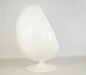 FOTOLIU EXCLUSIVIST OVALIA, ALB/ROSU, DIN FIBRA DE STICLA, STIL MODERN - Img 6