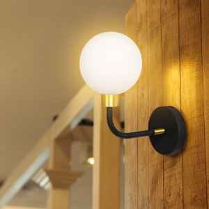 Lampa de perete APP1301-1W Black Gold - Img 2