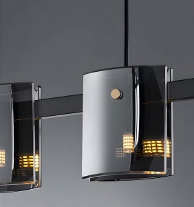 Lampă de tavan APP1706-5CP GREY G9 - Img 4