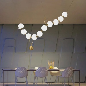 Lampă de tavan LED APP1444-10CP GOLD - Img 3