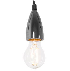 Lampa DE TAVAN SUSPENDABILA Crom Black APP357-1CP - Img 2