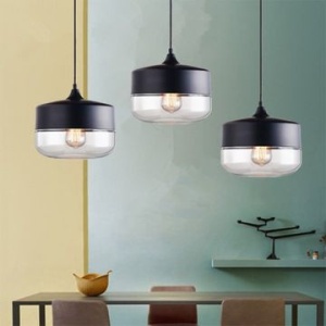 Lampa DE TAVAN SUSPENDABILA din sticla Zenit D Black - Img 4