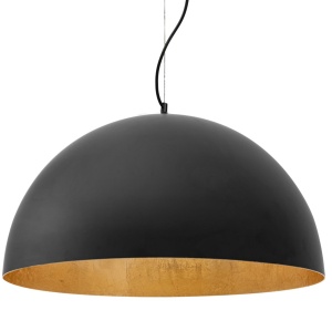 Lampă de tavan suspendată neagra 50cm APP379-1CP - Img 3